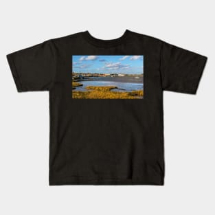 The River Deben Approaching Woodbridge Kids T-Shirt